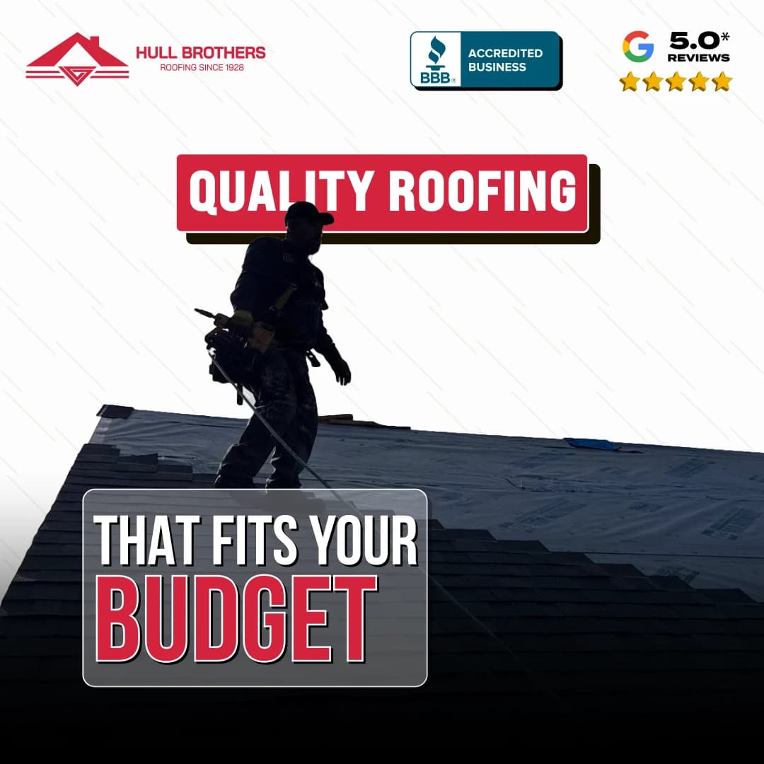 Hull Brothers Roofing quality roofing budget image ad