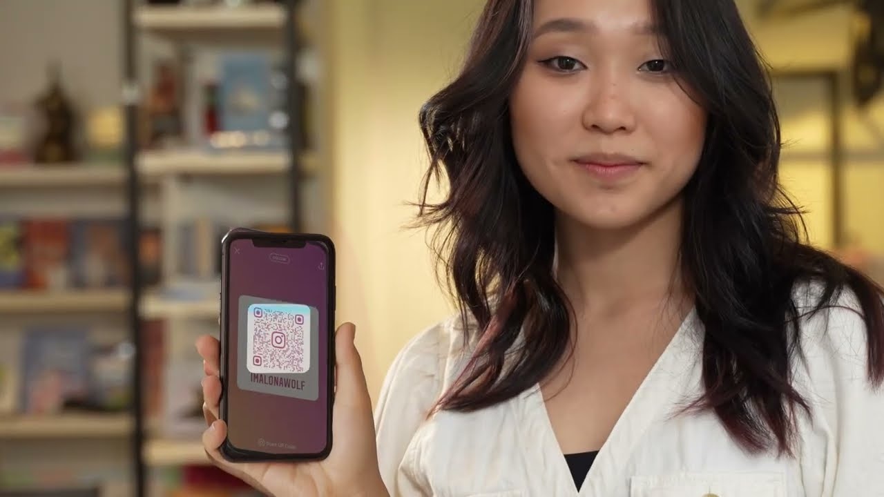 Opening Instagram Profile using QR code | Versmos | In House | Composite