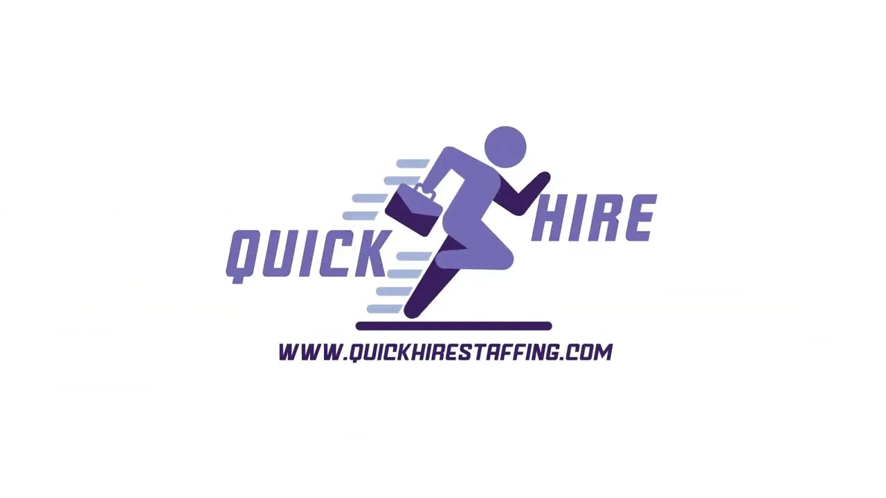 QuickHire Staffing - Logo Animation