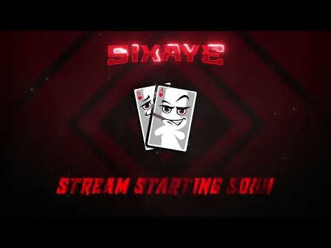 Sixaye Stream Starting Soon Overlay | Twitch Designs | Twitch Stream Overlay