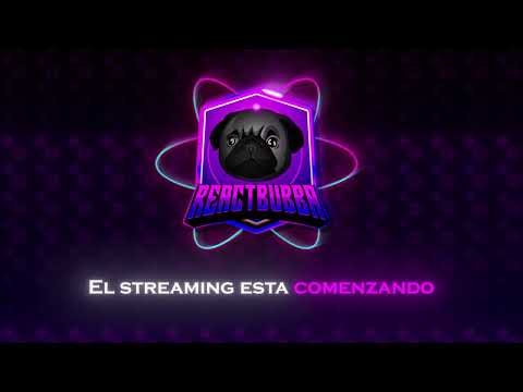Stream Starting Soon Screen | Twitch Overlay Design | Animated | ReactBubba