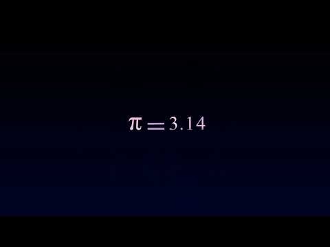 Pi is equal to 3.14
